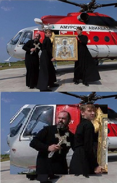 Попы и наводнение. Помощь пострадавшим от РПЦ.